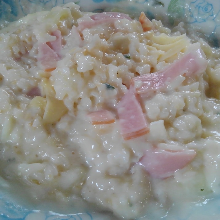 レンジで簡単 チーズリゾット風 レシピ 作り方 By Randebu 楽天レシピ